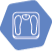 Anthropometric assessment icon